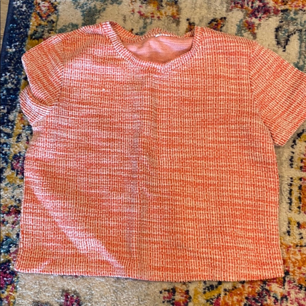 Zara Crop Red Top size XS/S